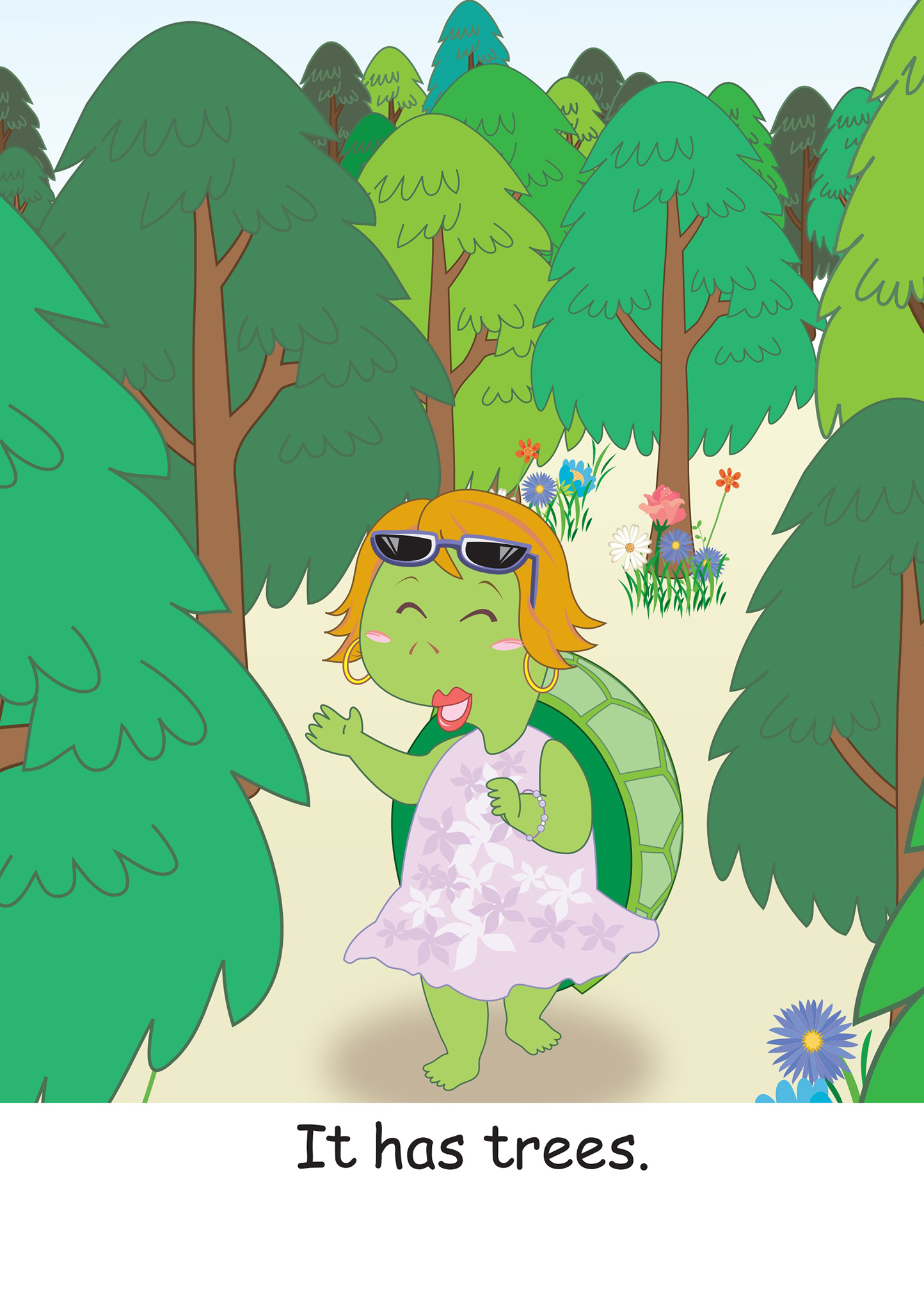 Small Book 10.1.1 - I Live in a Big Park | Sound books Unit